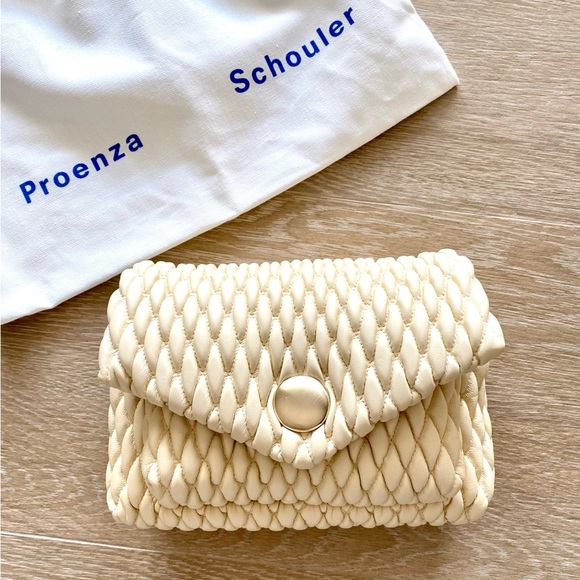Proenza Schouler Handbags - PROENZA SCHOULER Small Quilted PS Harris Bag! Pale Sand color! NWT! Never worn.